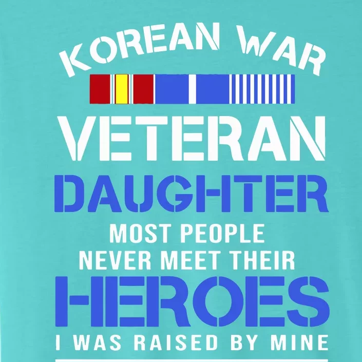 Korean War Veteran Daughter Gift For Daughter ChromaSoft Performance T-Shirt