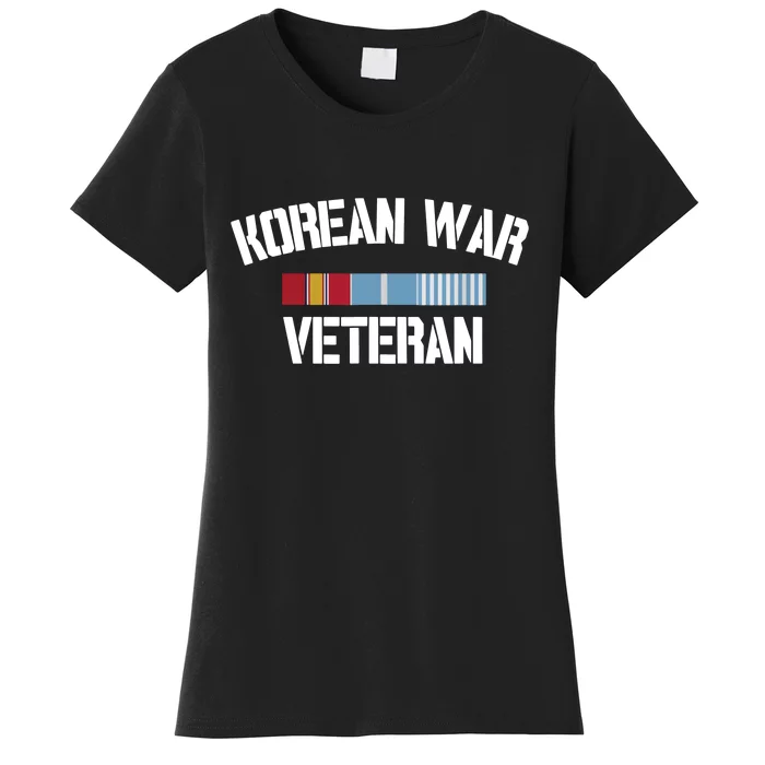 Korean War Veteran Ribbon Pride Women's T-Shirt