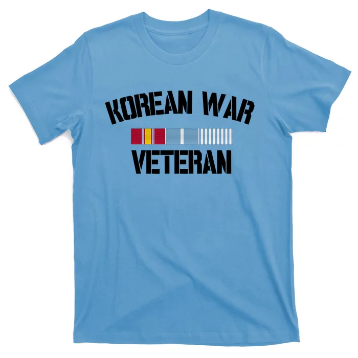 Korean War Veteran Pride Korea Service Ribbon Gift T-Shirt