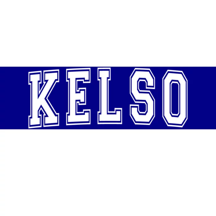 Kelso Wa Washington Usa Vintage Sports Varsity Style Great Gift Bumper Sticker