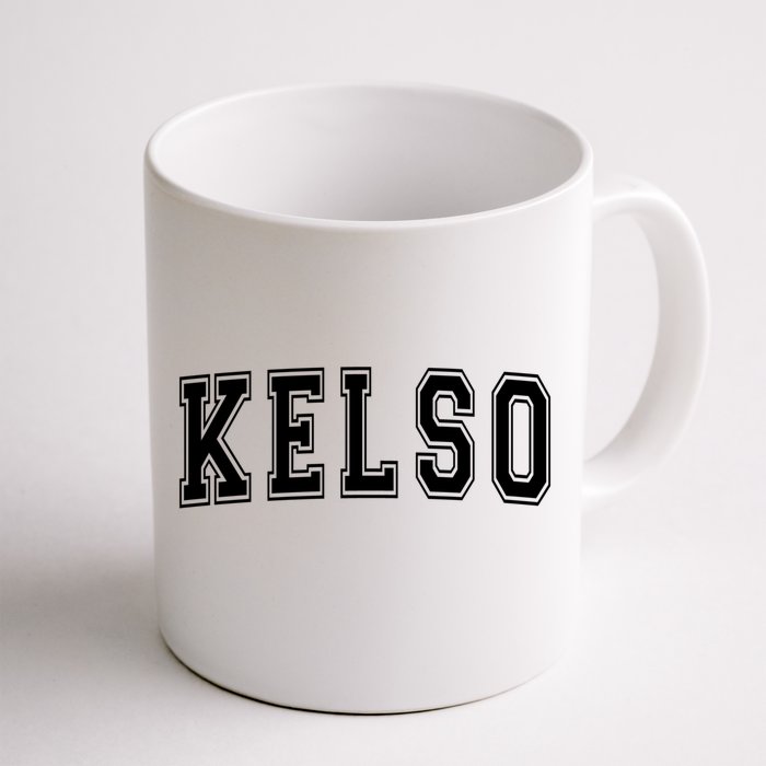 Kelso Wa Washington Usa Vintage Sports Varsity Style Great Gift Front & Back Coffee Mug