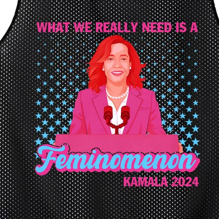 Kamala What We Really Need Is A Feminomenon Democratic Mesh Reversible Basketball Jersey Tank