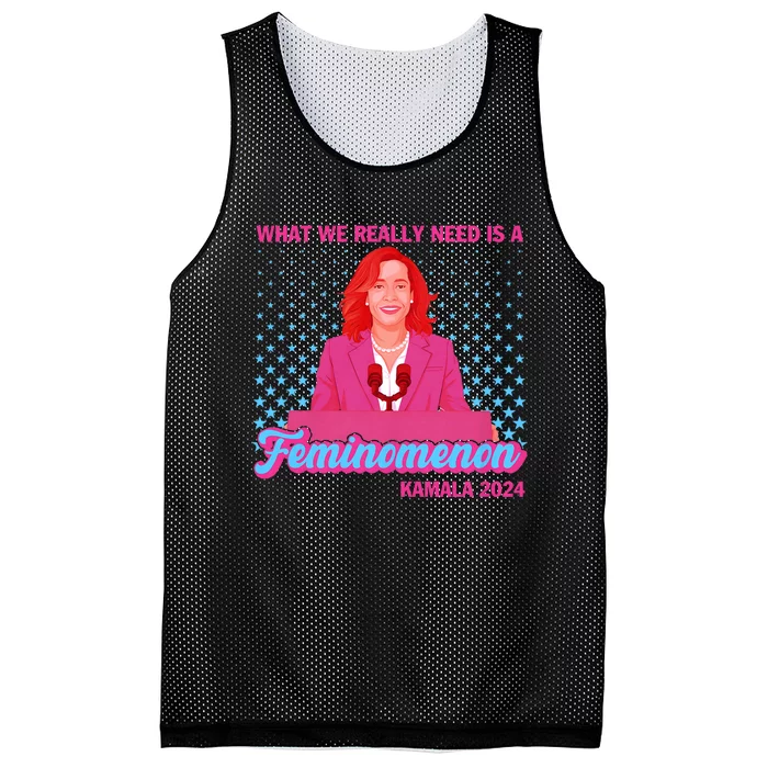 Kamala What We Really Need Is A Feminomenon Democratic Mesh Reversible Basketball Jersey Tank