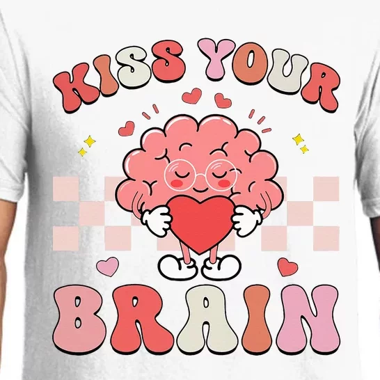 Kiss Your Brain Sped Teacher Appreciation Pajama Set