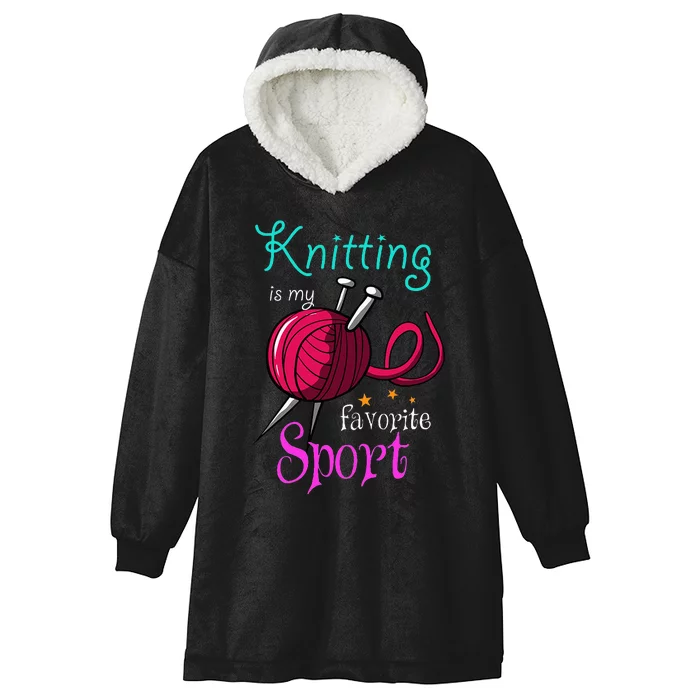 Knitting Yarn Craft Hand Knit Handcraft Knitters Knitting Hooded Wearable Blanket