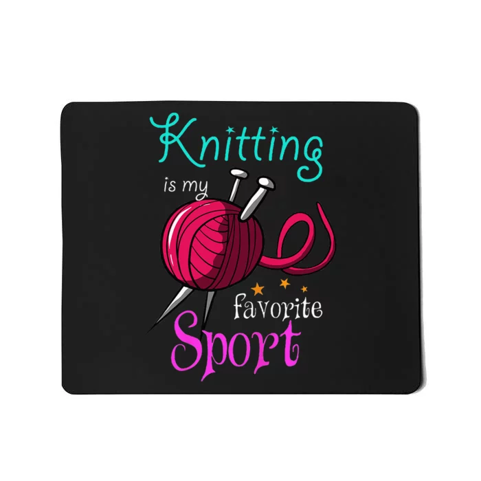 Knitting Yarn Craft Hand Knit Handcraft Knitters Knitting Mousepad