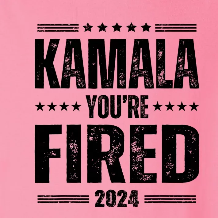 Kamala Youre Fired Funny Anti Kamala Harris Election 2024 Toddler Long Sleeve Shirt