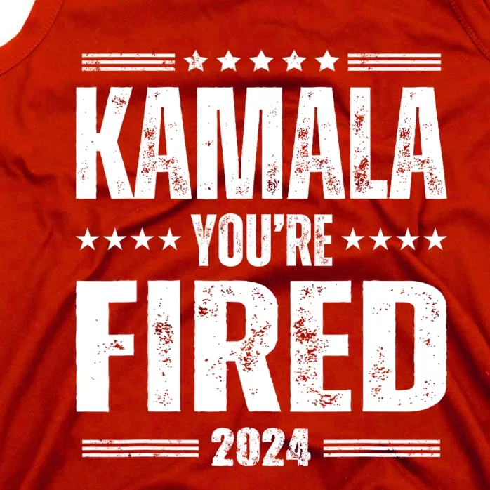 Kamala Youre Fired Funny Anti Kamala Harris Election 2024 Tank Top