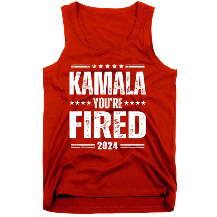 Kamala Youre Fired Funny Anti Kamala Harris Election 2024 Tank Top