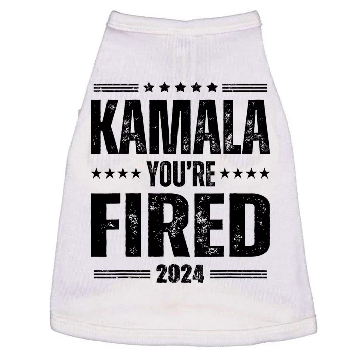 Kamala Youre Fired Funny Anti Kamala Harris Election 2024 Doggie Tank