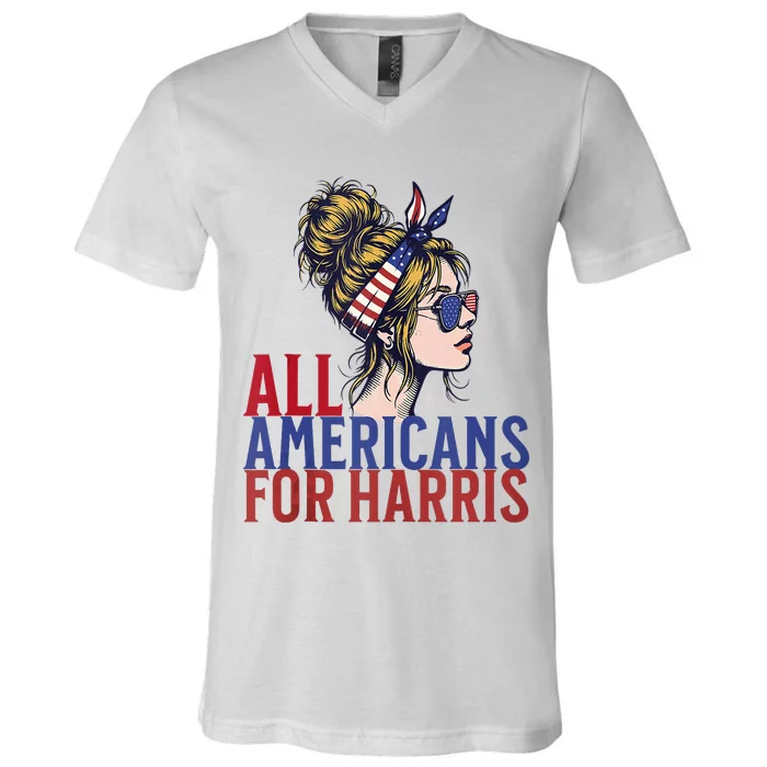 Kamala YouRe Fired Funny Anti Kamala Harris Election 2024 V-Neck T-Shirt