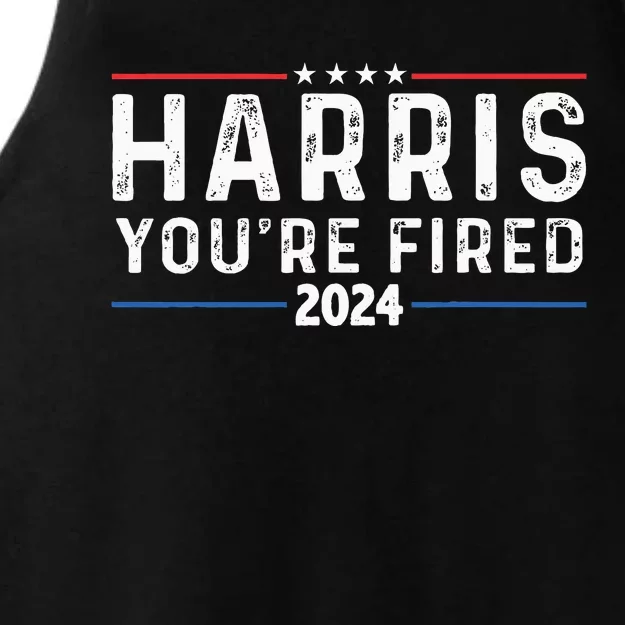 Kamala YouRe Fired Trump On Harris 2024 Ladies Tri-Blend Wicking Tank