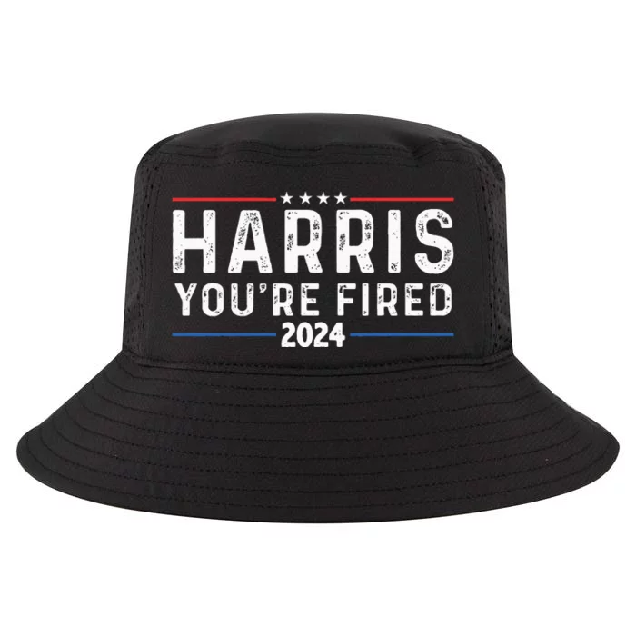 Kamala YouRe Fired Trump On Harris 2024 Cool Comfort Performance Bucket Hat