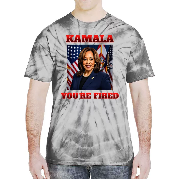 Kamala YouRe Fired 2024 Tie-Dye T-Shirt