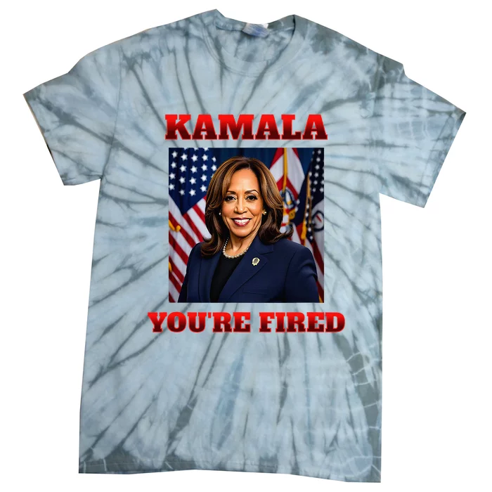 Kamala YouRe Fired 2024 Tie-Dye T-Shirt