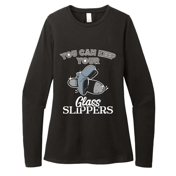 Keep Your Glass Slippers Tap Dance Dancer Dancing Class Gift Funny Gift Womens CVC Long Sleeve Shirt