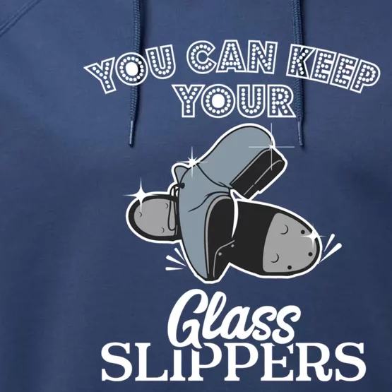 Keep Your Glass Slippers Tap Dance Dancer Dancing Class Gift Funny Gift Performance Fleece Hoodie