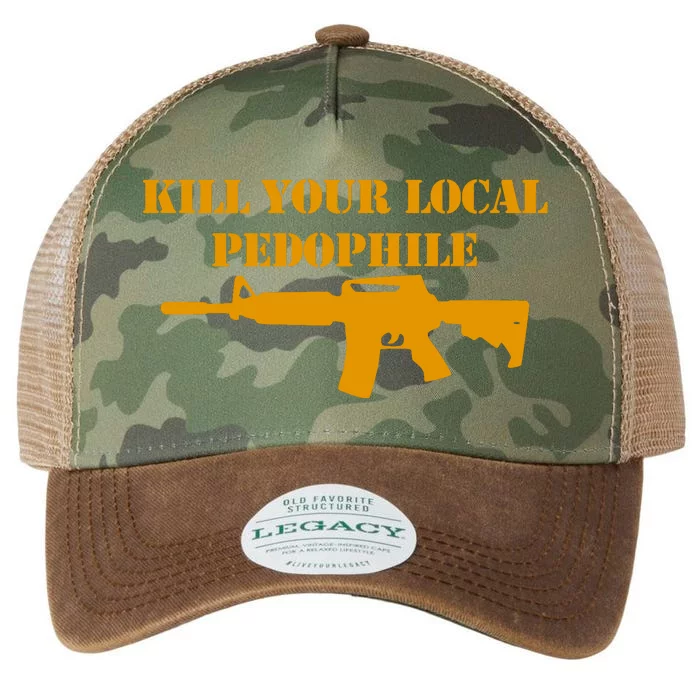 Kill Your Local Pedophile Legacy Tie Dye Trucker Hat