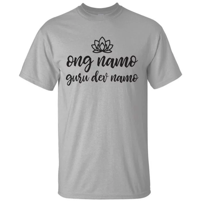 Kundalini Yoga Ong Namo Guru Dev Namo Tall T-Shirt