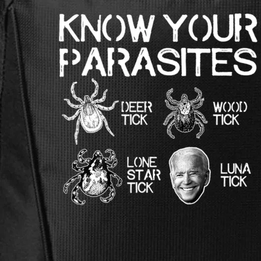 Know Your Parasites Tick Biden City Backpack