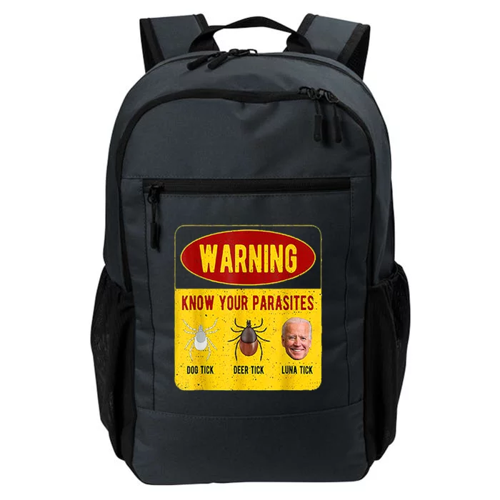 Know Your Parasites Joe Biden Daily Commute Backpack