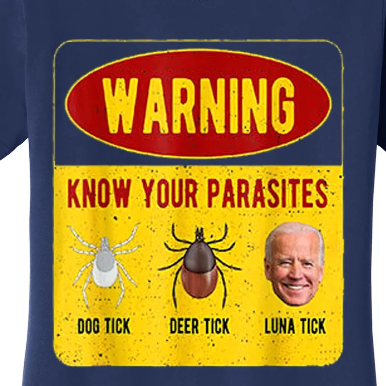 Know Your Parasites Joe Biden Women's T-Shirt