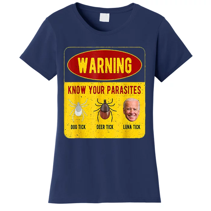 Know Your Parasites Joe Biden Women's T-Shirt