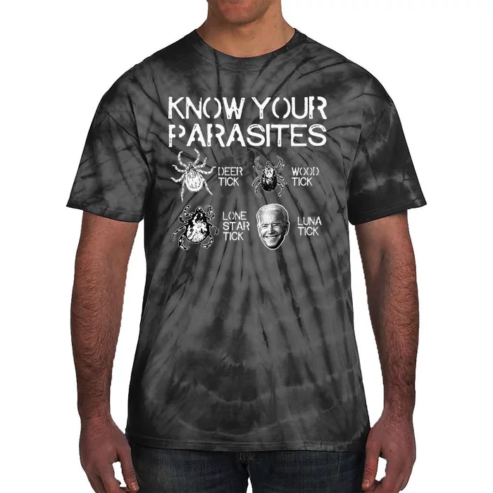 Know Your Parasites Tick Biden Classic Tie-Dye T-Shirt