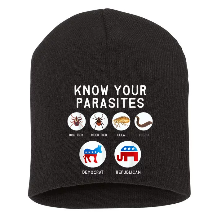 Know Your Parasites Short Acrylic Beanie