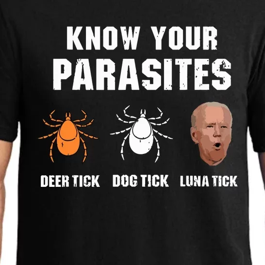 Know Your Parasites Anti Joe Biden Pajama Set