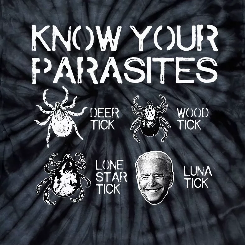 Know Your Parasites Tick Biden Classic Tie-Dye T-Shirt