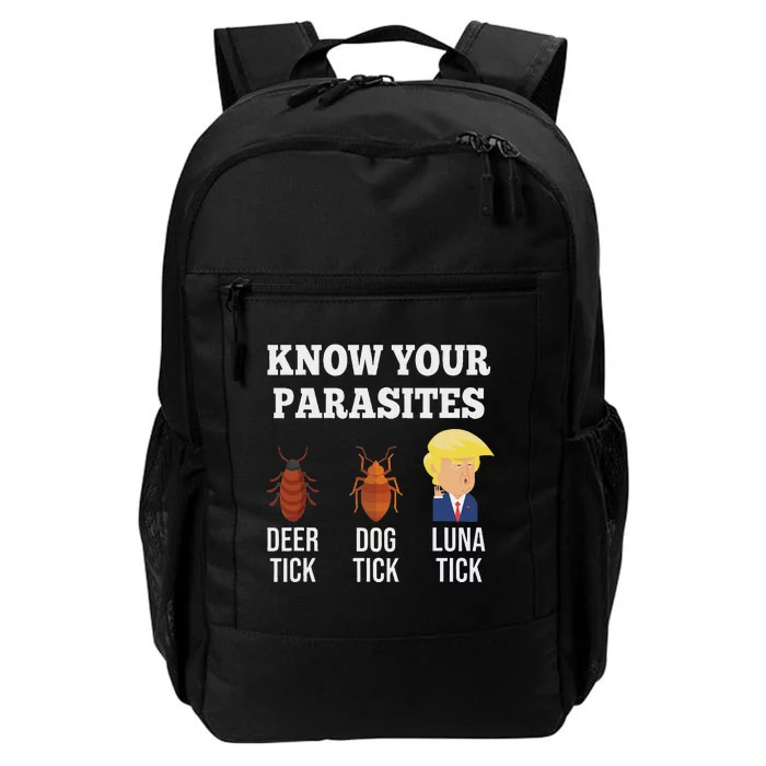 Know Your Parasites Anti Trump Luna Tick Daily Commute Backpack