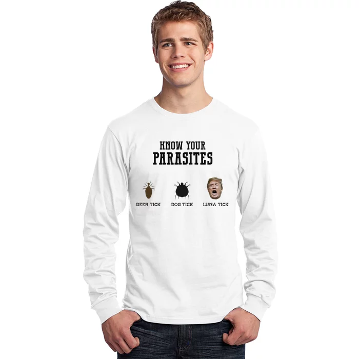 Know Your Parasites Antitrump Long Sleeve Shirt