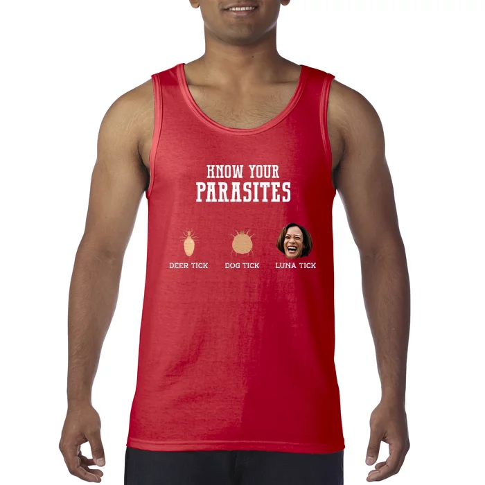 Know Your Parasites Republican Tank Top