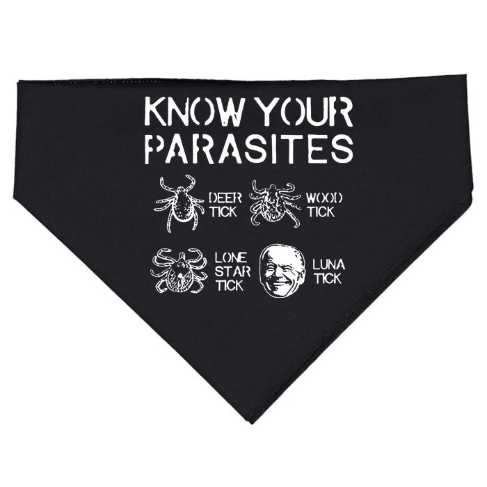 Know Your Parasites Luna Tick USA-Made Doggie Bandana