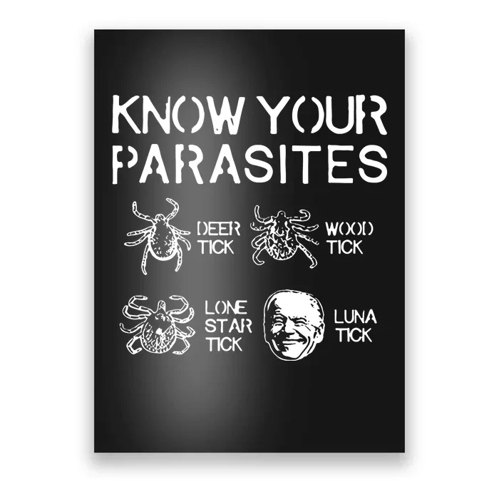 Know Your Parasites Luna Tick Poster