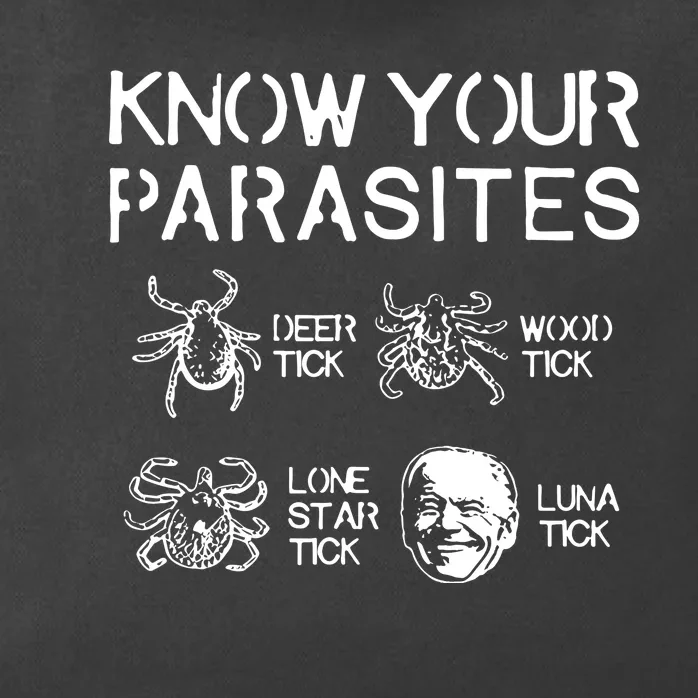 Know Your Parasites Luna Tick Zip Tote Bag