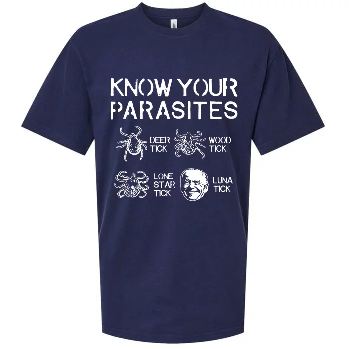 Know Your Parasites Luna Tick Sueded Cloud Jersey T-Shirt