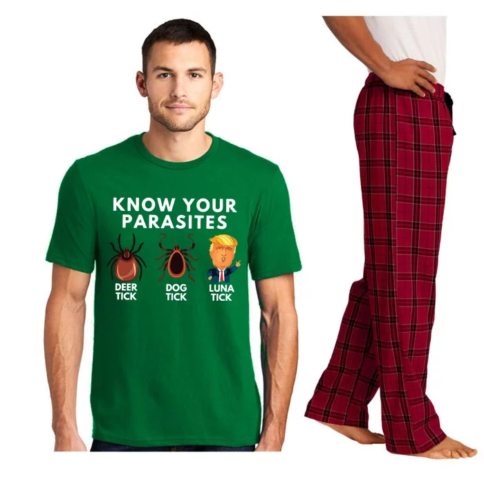 Know Your Parasites Anti Trump Pajama Set