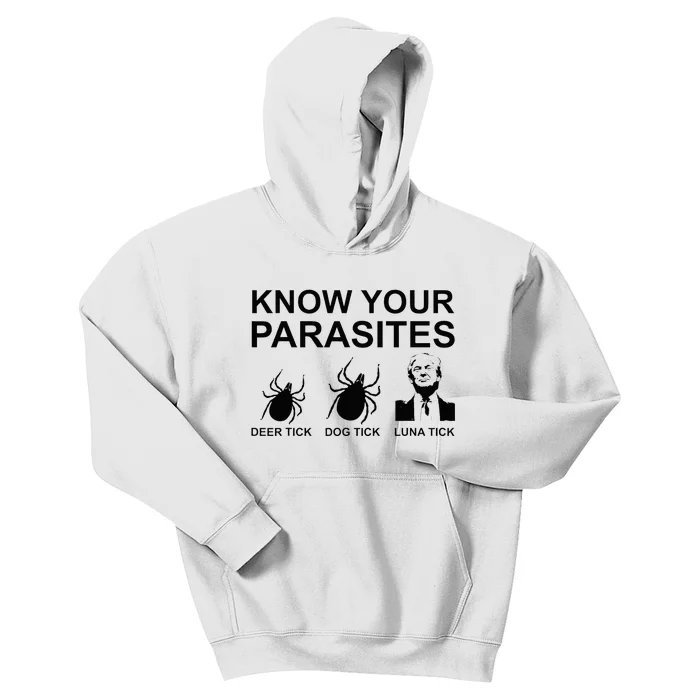 Know Your Parasites Anti Trump Kids Hoodie