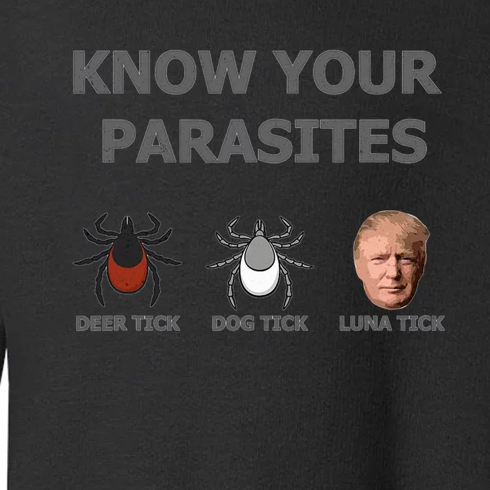 Know Your Parasites Anti Trump Resist Toddler Sweatshirt