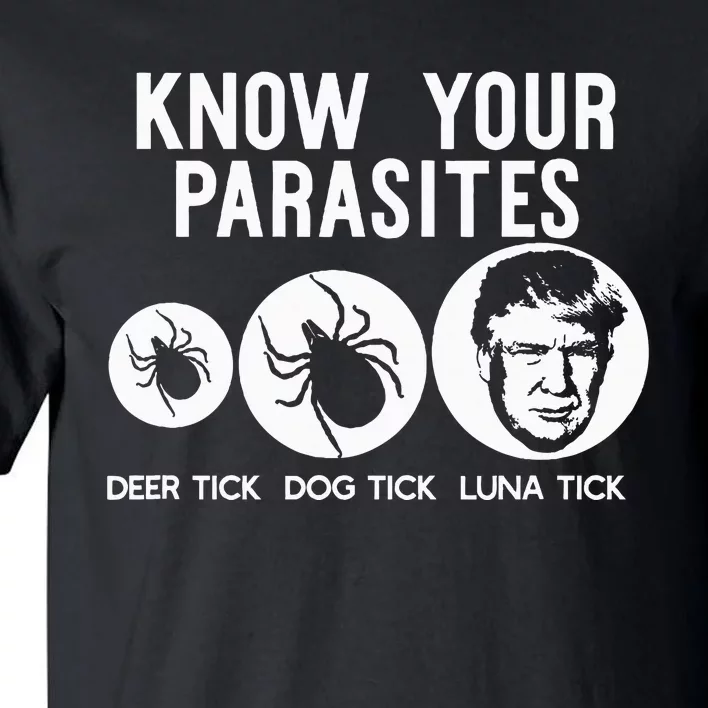 Know Your Parasites Antitrump Resist Funny Gift Tall T-Shirt