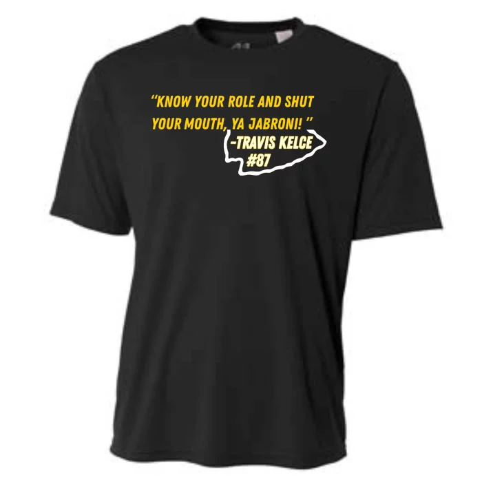 Know Your Role And Shut Your Mouth Cooling Performance Crew T-Shirt