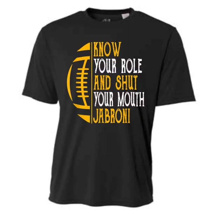 Know Your Role And Shut Your Mouth Jabroni Meme Cooling Performance Crew T-Shirt