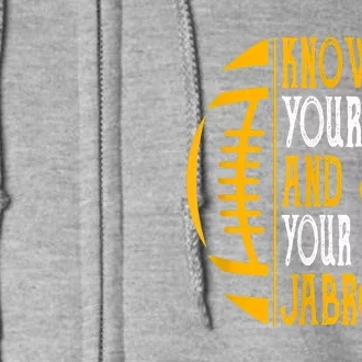 Know Your Role And Shut Your Mouth Jabroni Meme Full Zip Hoodie