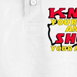 Know Your Role And Shut Your Mouth Dry Zone Grid Performance Polo