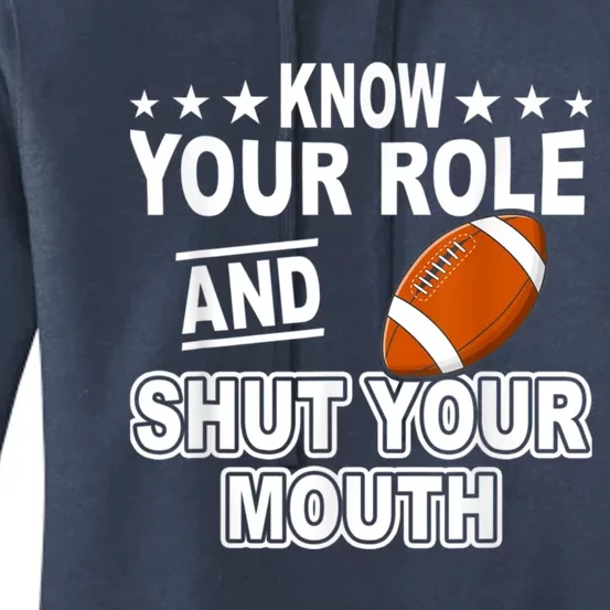 Know Your Role And Shut Your Mouth You Jabroni Women's Pullover Hoodie