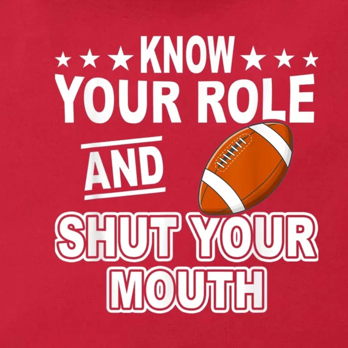 Know Your Role And Shut Your Mouth You Jabroni Zip Tote Bag