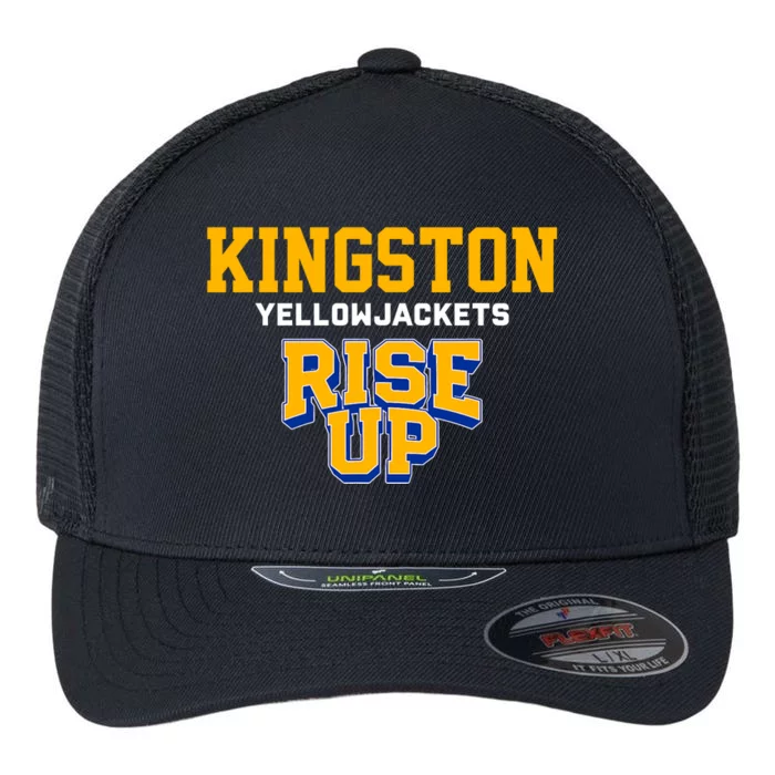 Kingston Yellowjackets Rise Up Hs Flexfit Unipanel Trucker Cap