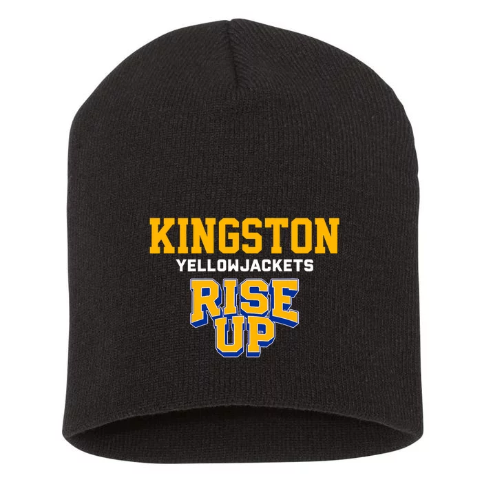 Kingston Yellowjackets Rise Up Hs Short Acrylic Beanie